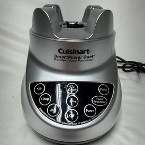 Cuisinart SmartPower Duet Blender Food Processor Base Motor Only BFP-703BC Works